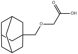 (Adamantan-1-ylmethoxy)-acetic acid Struktur