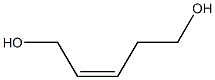 2-Pentene-1,5-diol, (Z)- Struktur