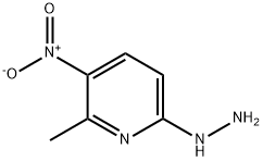 Pyridine,6-hydrazinyl-2-methyl-3-nitro- Struktur