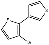 3-BROMO-2,3-BITHIOPHENE Struktur