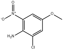 2-Chloro-4-methoxy-6-nitro-phenylamine Struktur