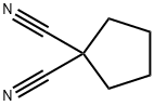 1,1-Cyclopentanedicarbonitrile Struktur