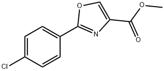 methyl 2-(4-chlorophenyl)-1,3-oxazole-4-carboxylate