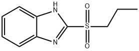 2-(propylsulfonyl)-1H-benzimidazole Struktur