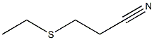 Propanenitrile,3-(ethylthio)- Struktur