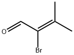 2-BROMO-3-METHYLBUT-2-ENAL Struktur