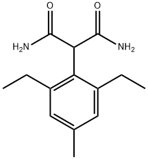 2-(2,6-diethyl-4-methylphenyl)malonamide Struktur