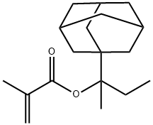 2-(adamantan-1-yl)butan-2-yl methacrylate Structure