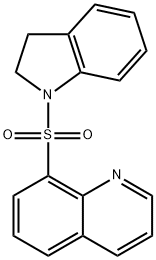 8-(indolin-1-ylsulfonyl)quinoline Struktur