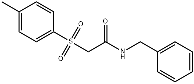 N-benzyl-2-[(4-methylphenyl)sulfonyl]acetamide