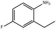 2-ethyl-4-fluoroaniline Struktur