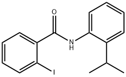 2-iodo-N-(2-propan-2-ylphenyl)benzamide Struktur