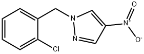 1-[(2-chlorophenyl)methyl]-4-nitro-1H-pyrazole Struktur