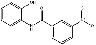 N-(2-hydroxyphenyl)-3-nitrobenzamide Struktur