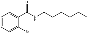 2-bromo-N-hexylbenzamide Struktur