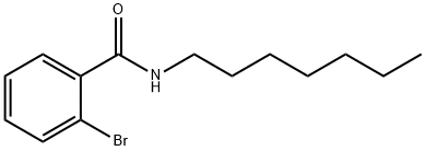 2-bromo-N-heptylbenzamide Struktur