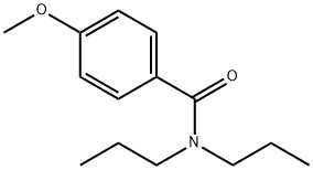 4-Methoxy-N,N-di-n-propylbenzamide, 97% Struktur