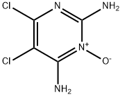 2,4-Pyrimidinediamine,5,6-dichloro-, 3-oxide Struktur