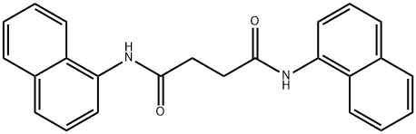 N,N'-di-1-naphthylsuccinamide Struktur