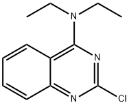 2-chloro-N,N-diethylquinazolin-4-amine Struktur