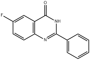 6-FLUORO-2-PHENYLQUINAZOLIN-4(3H)-ONE Struktur