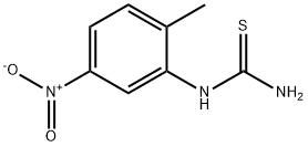 1-(2-methyl-5-nitrophenyl)thiourea Struktur