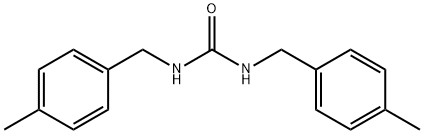 1,3-Bis-(4-methyl-benzyl)-urea Struktur