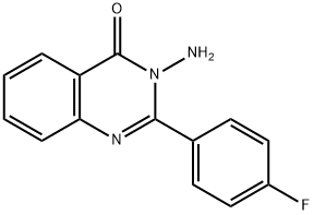 3-AMINO-2-(4-FLUOROPHENYL)QUINAZOLIN-4(3H)-ONE Struktur