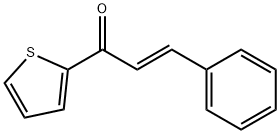 (2E)-3-苯基-1-(噻吩-2-基)丙-2-烯-1-酮, 39078-33-6, 結(jié)構(gòu)式