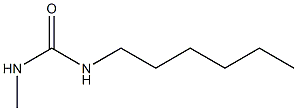 Urea,N-hexyl-N'-methyl- Struktur