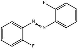 Bis-(2-fluoro-phenyl)-diazene Struktur