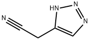 1H-1,2,3-triazol-4-ylacetonitrile Struktur