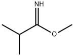 methyl 2-methylpropanimidate Struktur