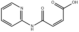 2-Butenoic acid, 4-oxo-4-(2-pyridinylamino)-, (Z)- Struktur