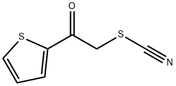 Thiocyanic acid, 2-oxo-2-(2-thienyl)ethyl ester Struktur