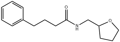 N-(oxolan-2-ylmethyl)-4-phenylbutanamide Struktur