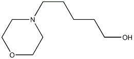 4-Morpholinepentanol Struktur