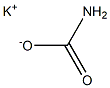 Carbamic acid, monopotassium salt Struktur