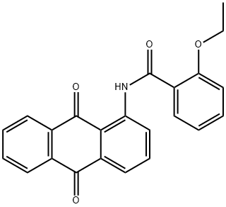 N-(9,10-dioxoanthracen-1-yl)-2-ethoxybenzamide Struktur