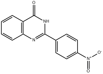 4(1H)-Quinazolinone, 2-(4-nitrophenyl)- Struktur