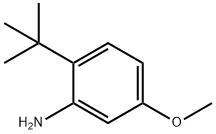 2-tert-Butyl-5-methoxy-phenylamine Struktur