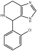 4-(2-chlorophenyl)-3H,4H,5H,6H,7H-imidazo[4,5-c]pyridine Struktur