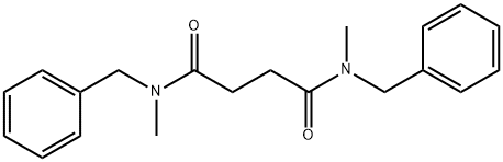 N,N'-dibenzyl-N,N'-dimethylsuccinamide Struktur