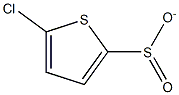 5-chlorothiophene-2-sulfinate Struktur