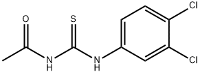 N-{[(3,4-dichlorophenyl)amino]carbonothioyl}acetamide Struktur