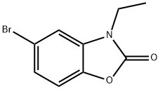 5-BROMO-3-ETHYLBENZO[D]OXAZOL-2(3H)-ONE Struktur