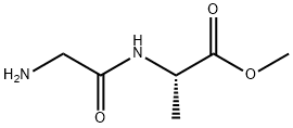 L-Alanine, N-glycyl-, methyl ester Struktur