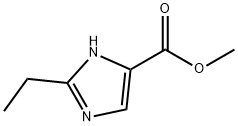 METHYL 2-ETHYL-1H-IMIDAZOLE-4-CARBOXYLATE Struktur