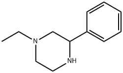 Piperazine, 1-ethyl-3-phenyl- Struktur