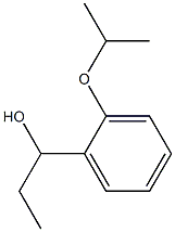 1-(2-ISOPROPOXYPHENYL)PROPAN-1-OL Struktur